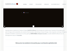 Tablet Screenshot of gaiddon-software.com